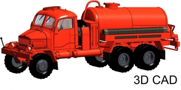TT CZ LKW BS Praga V3S, 3A, Ep.IV, FEK rötlich, Feuerwehr Tankfahrzeug, etc..........................................