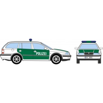 H0 PKW CS Skoda Octavia combi, Polizei, Ep.V - VI