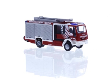 H0 Einsatzfahrzeuge D Feuerwehr Magirus HLF, 2A, Team Cab Werksfeuerwehr Siemens Erlangen, etc..................................
