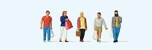 H0 Figur Shopping