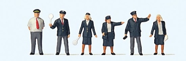 1:76 Figur Britische Stationspersonal