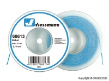 elektro Kabel Litze Kabel 0,14mm², 25m, blau, etc...................................................................................................................