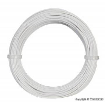 elektro Kabel Litze Kabelring 0,14mm², 10m, weiß, etc.................................................................................................