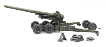 H0 mili USA US Geschütz GUN 155mm, M1, Long Tom, etc.....................