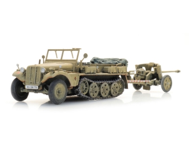 H0 mili D DW Sonder- Kfz.10 + PAK 38, Afrika, etc............................................................................................................