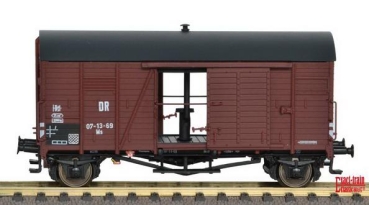 H0 D DB Güterwagen ged.,  Nr. 222844, 2A Ep.III,  braun Gleitlager,