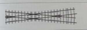 H0m Gleismaterial Kreuzung 182mm, 12°, etc......................................................................................................................