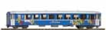 H0m Bahnfahrzeuge Ch RhB Leichtmetallwagen,  B 2315, Kl.2, 4A ,Ep.V, " AROSA Express ", etc.........................................................................