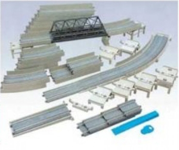 N Gleispackung Kato ( 20 871 )  Erweiterungsset V 12 Viadukt Set mit Brücke, etc............................................