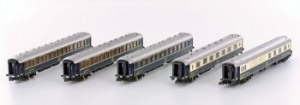 N CIWL Set Wagen 5x Lok BR 102 SNCF " Orient Express "