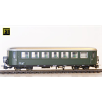 H0e Bahnfahrzeuge A ÖBB B4ip/ s, 3069, Krimmler Personenwagen Bregenzerwaldbahn, Schmalspurbahn, 4A, Ep.3, grün, Halbfenster, etc.................