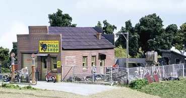 H0 Gebäude Harles & Sons Cycle Shop