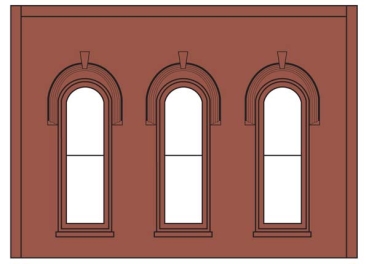 0 Baukastensystem Arched Window