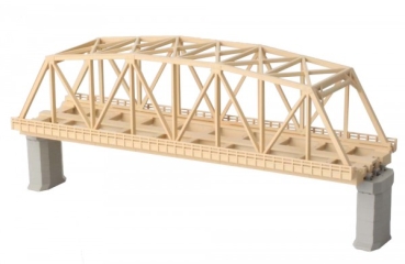 Z Rokuhan Brücke ( R044 ) Kastenbrücke beige, 2gleisig, 220mm, etc..................