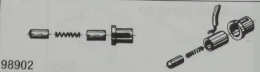 Ersatzteil Radstromabnehmer 2x