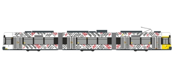 H0 D BVG Berlin Adtrant GT6 " BVG B.- Z. "