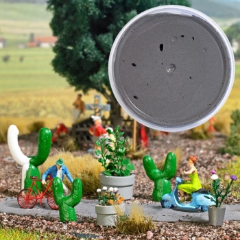 0 G H0 N TT Z  Geländegestaltung " Modellbau Knetmasse grau , 80gr., etc.....................................................................................