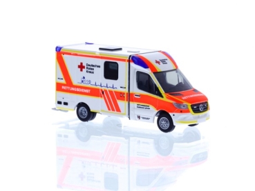 H0 D Einsatzfahrzeug System Strobel RTW ´18 Rettungsdienst Waldhessen Bad Hersfeld, 2A, etc...................................