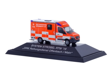 H0 D LKW BUS System Strobel RTW ´18 Rettungsdienst Offenbach/ Main, etc......................