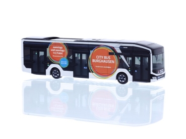 H0 D Reisebus LKW Bus MAN Lion´s City 12 E Citybus Burghausen, 2A, etc...............