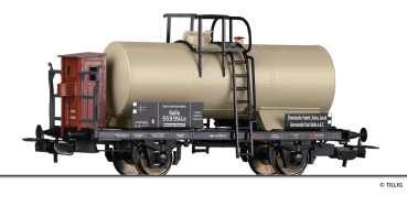 H0 D DRG Kessselwagen mit Bremserhaus, " Chemische Fabrik Julius, Ammendorf ", 2A, Ep.II, etc...............................................................................