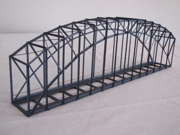 H0 BD 50 Bogenbrücke grau, Doppelbogen, 50x 7x 15,8cm, etc.................................................................