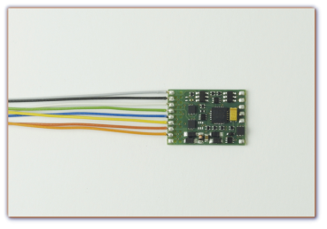 TT elektro Kühn Decoder T62, Funkt.6x, RailCom, Susi, Kabel, etc................................................................................................