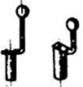 H0 Zurüstteil BS Griffstangen für Pufferbohlen älterer Elektrolokomotive