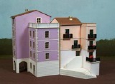 H0 I Gebäude BS Stadthaus Ligurische Villa , 102x 100x 172mm, etc......................................................................................