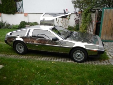 H0 D PKW DMC DeLorean chrome