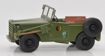 H0 mili Militärfahrzeuge PKW NVA Kübelwagen IFA P3 Fallschirmjäger, 2A, grün, etc................