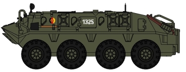 H0 mili DDR Militärfahrzeuge NVA Schützenpanzer SPW 60 PA, 4A, grün, etc................