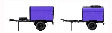 H0 Einsatzfahrzeug D DDR Post Kasten- Set, St.2, blau, 2A, etc............