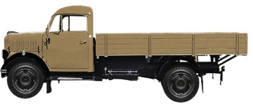 H0 D LKW Borgward LKW 1250 Hochpritsche, beige, 2A,  Ep.III, etc.................