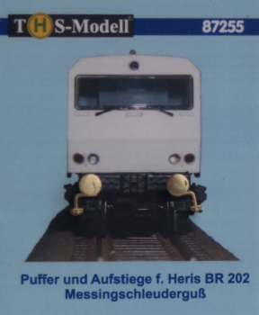 H0 D Ersatzteil MS Puffer und Aufstiege für Herris  BR 202