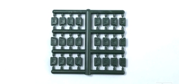 ZZ Ersatzteile Kanister grün, 24x, lackiert, etc............................