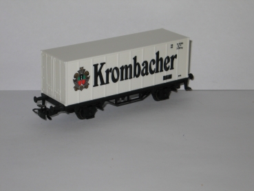 H0 mär Containertragwagen mit Biercontainer " Krombacher " 2A , etc.......................................................................