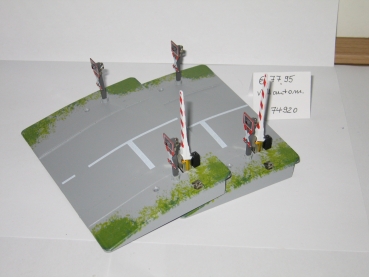 H0 mär C Gleis Bahnübergang elektr., vollaut., etc................................................................