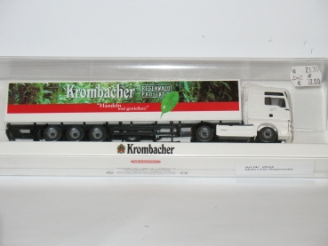 H0 LKW MAN Zugmaschine mit Auflieger " Krombacher Regenwalds ", etc.......................................................................................