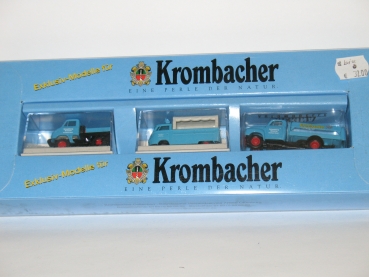 H0  LKW Set 3x Fahrzeuge "  Krombacher ", etc...............................................................................................