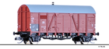 TT D DR Tiefladewagen 6A Ep.III beladen mit Dampfkessel