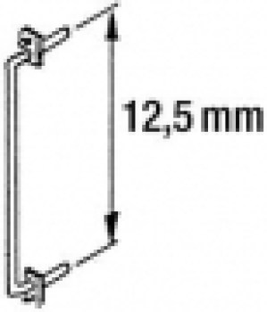 H0 Zurüstteil BS MS NS D DB Griffstangen für Umbauwagen 12,5mm