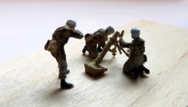 H0 mili Figuren D DW Fallschirmjäger Mörsertrupp, etc..................................................................................