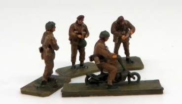 H0 mili Figuren GB Britische Fallschirmjäger Zugskommando, etc.................................................................................