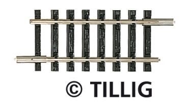 TT Modellgleis gerade G3 43mm