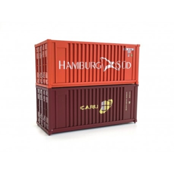 Zurüstteile Container Set 20- 2, ", Hamburg Süd, Caru Container, St.2