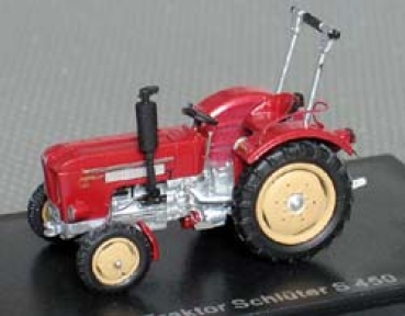 H0 D Landmaschinen Traktor Schlüter  S 450, rot