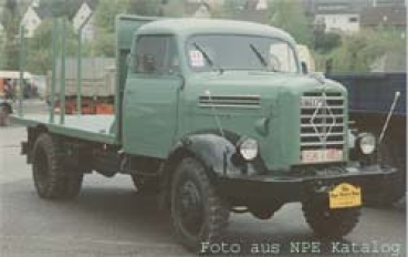 H0 D LKW Borgward B 4500 Holzlaster , Ep.V