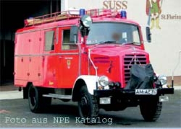 H0 D LKW Borgward B 2500 AO LF 8 Ziegler, Feuerwehr