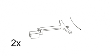 H0 Ersatzteile Kinematik mit Feder Sggnss, 2 Satz, etc.................................................